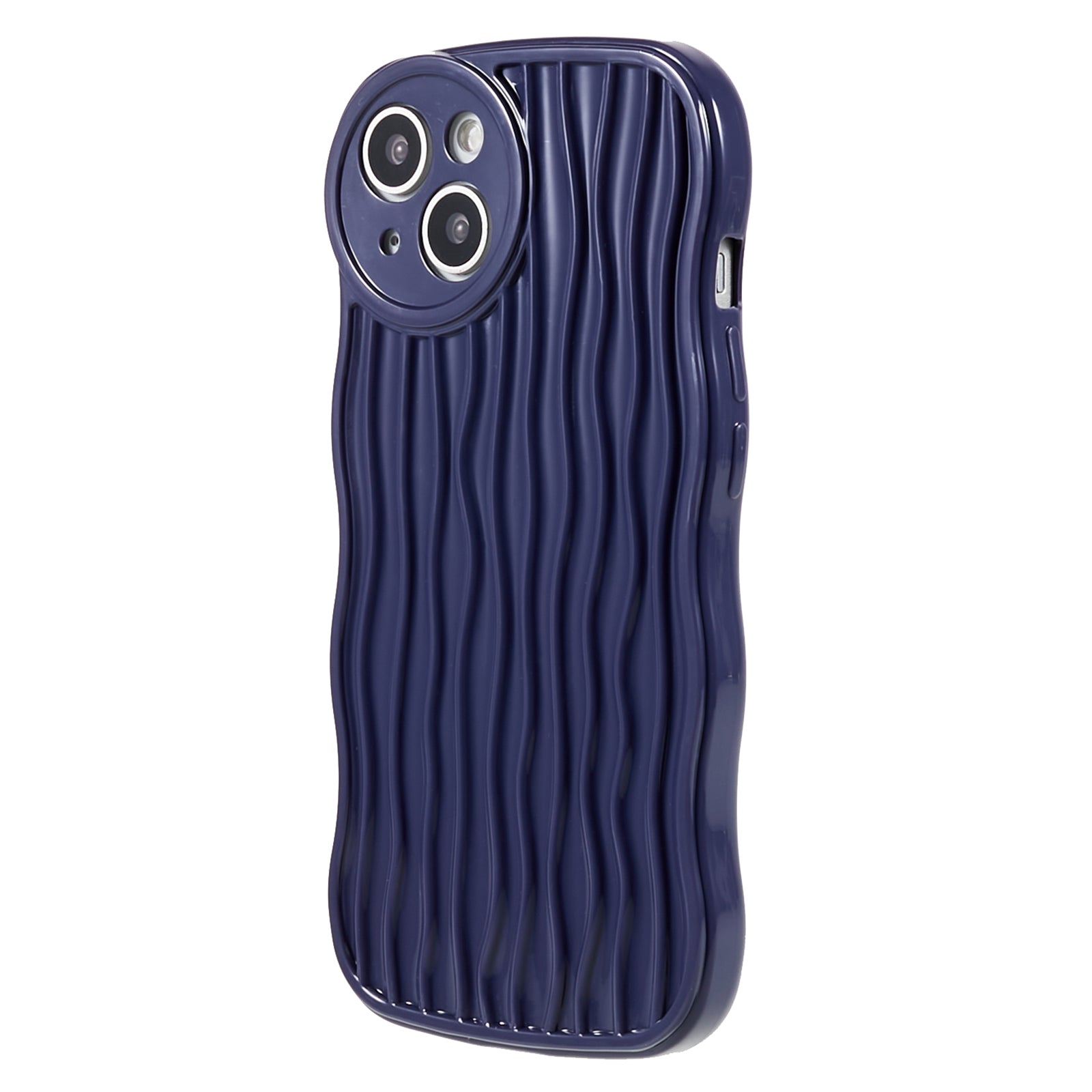 Shockproof Case for iPhone 13 6.1 inch Soft TPU Phone Shell Wavy Edge Anti-Fall Phone Cover Shockproof Case for iPhone 13 6.1 inch Soft TPU Phone Shell Wavy Edge Anti-Fall Phone Cover
